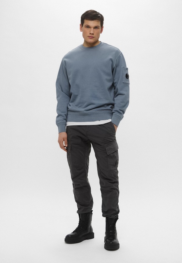 C.P. Company Свитшот - COTTON DIAGONAL FLEECE CREW NECK SWEATSHIRT - фото 2