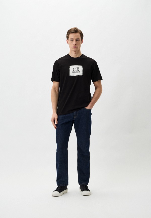 C.P. Company Футболка - 30/1 JERSEY LOGO LABEL T-SHIRT - фото 2