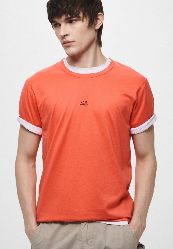 C.P. Company Футболка - 70/2 MERCERIZED JERSEY PRINTED LOGO T-SHIRT - фото 5