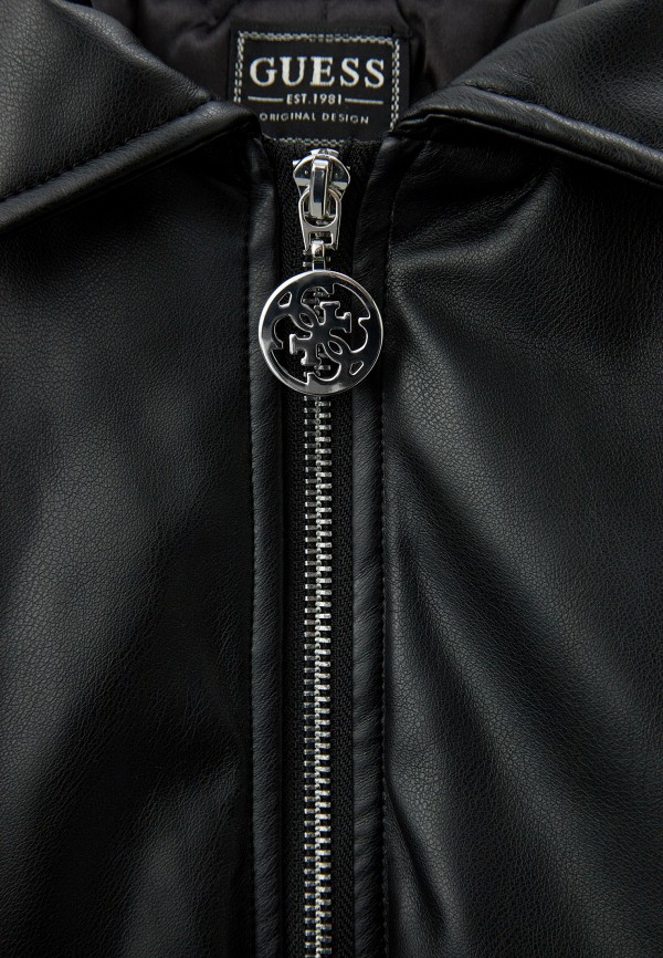 Guess Куртка кожаная утепленная - фото 3