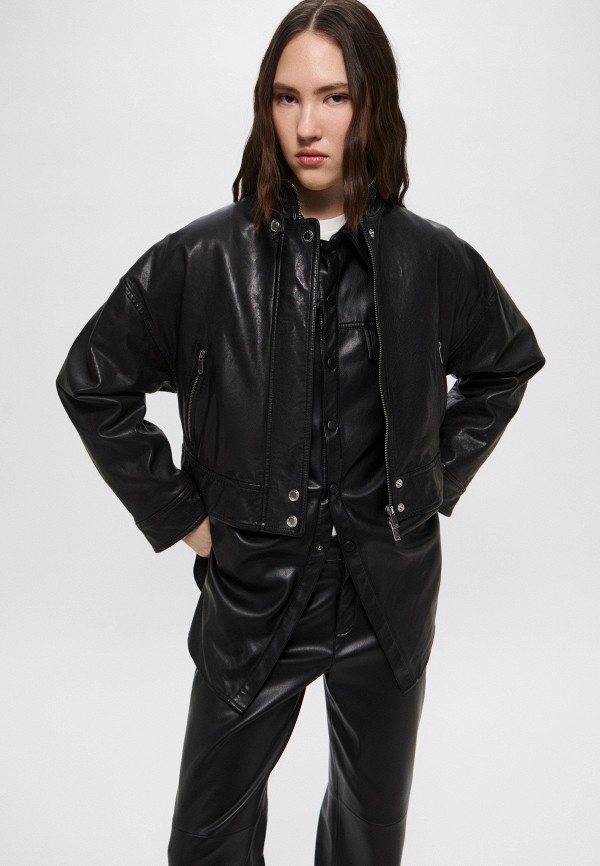 Weekend Max Mara Куртка кожаная - ANGEL - фото 4