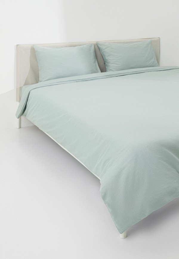 Lamoda Home Постельное белье 2-спальное - Сатин, без простыни - фото 3