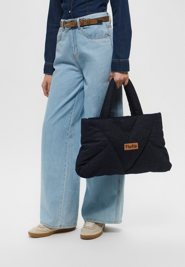 Flufie Сумка джинсовая - DENIM - фото 5