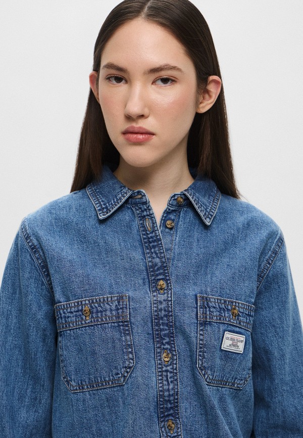 Guess Jeans Рубашка джинсовая - фото 4