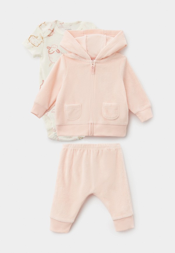 Carter’s Боди, толстовка и брюки - фото 1