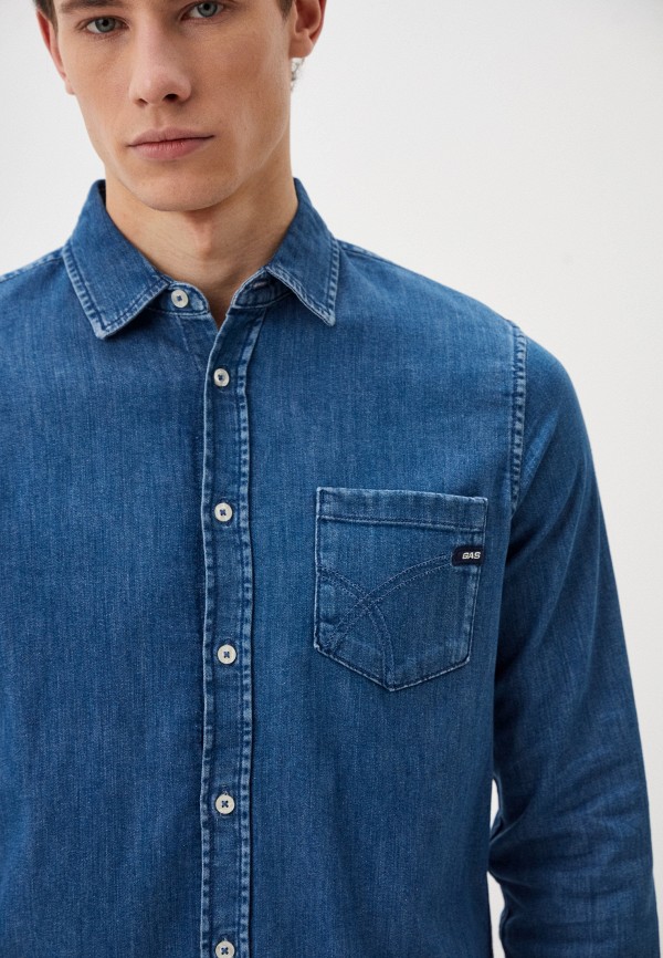 Gas Рубашка джинсовая - фото 4