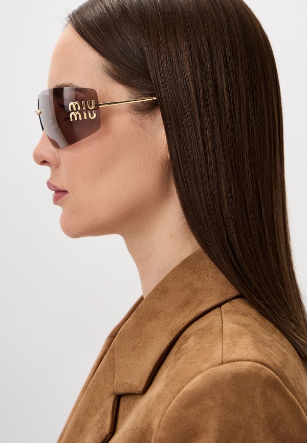 Miu Miu Очки солнцезащитные - MU 54YS 5AK06I - фото 6