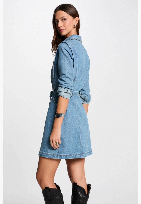 Morgan Платье джинсовое - фото 3