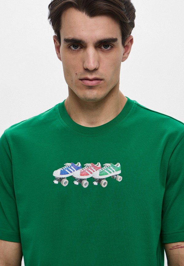 adidas Originals Футболка - Q12 TS ROLLER - фото 4