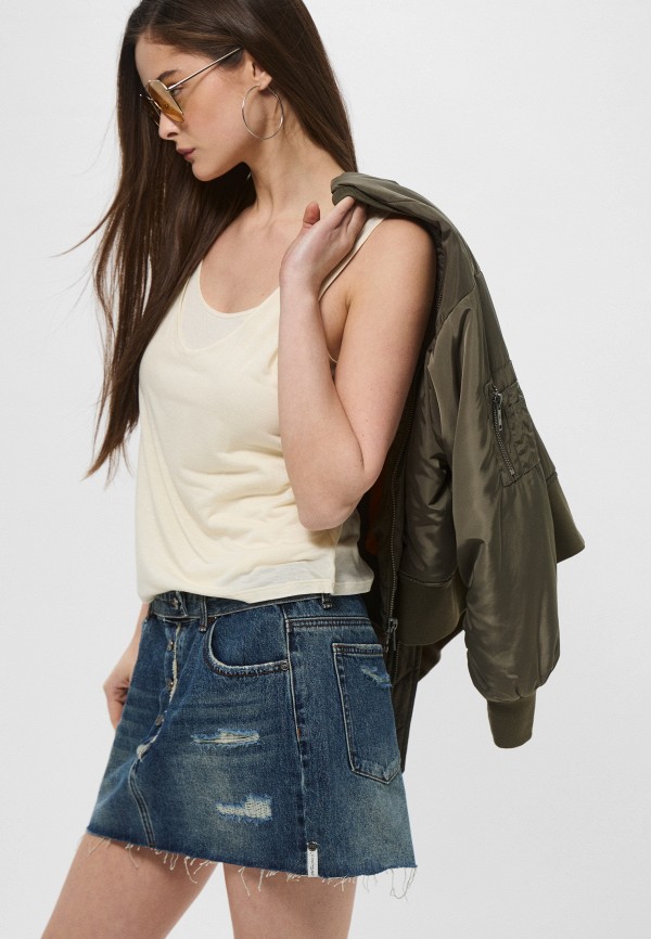 One Teaspoon Юбка джинсовая - фото 4