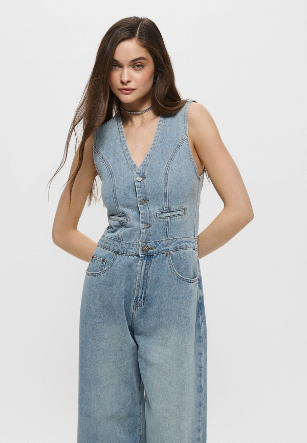 One Teaspoon Комбинезон джинсовый - фото 2