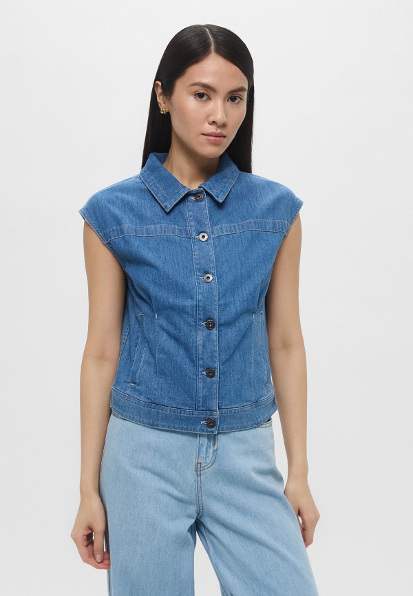 Bikkembergs Жилет джинсовый - фото 1