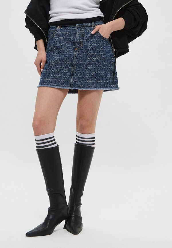 John Richmond Юбка джинсовая - фото 1