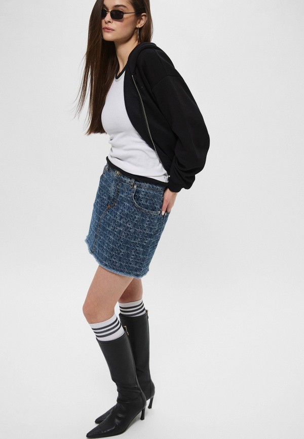 John Richmond Юбка джинсовая - фото 4