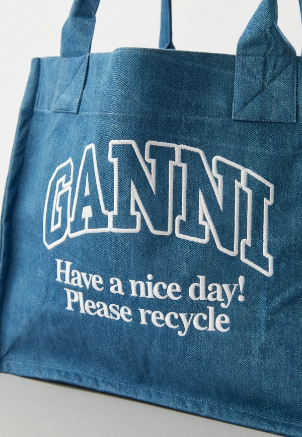 Ganni Сумка джинсовая - фото 3