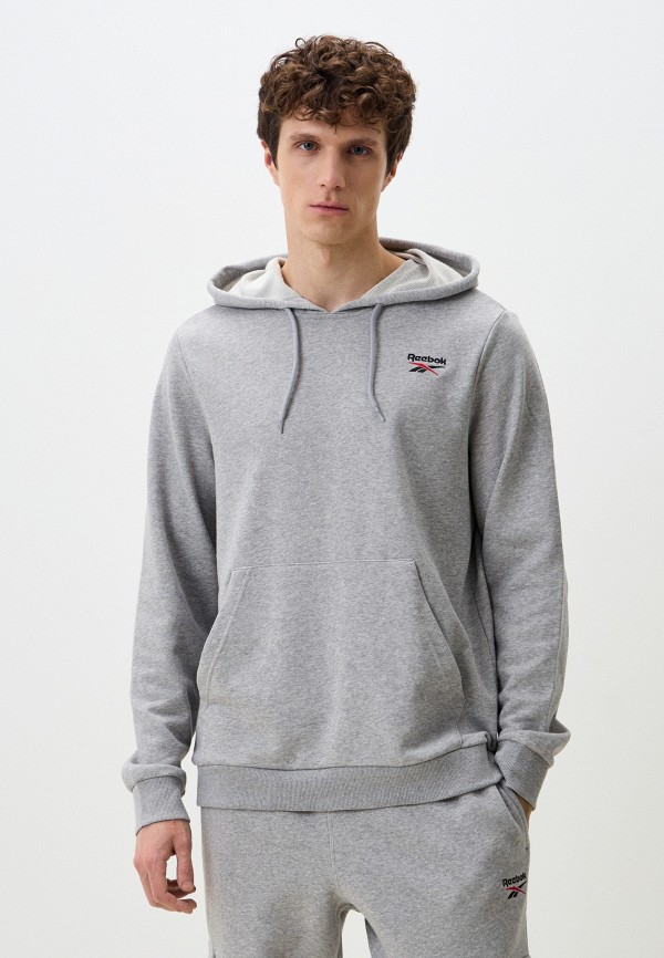 Reebok Худи - REEBOK IDENTITY SMALL LOGO FT HOODIE - фото 1