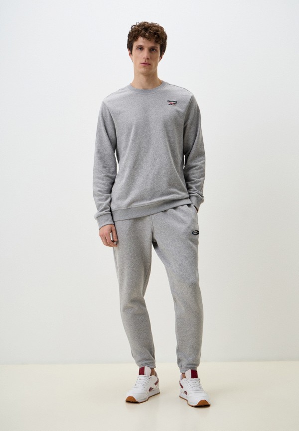 Reebok Свитшот - REEBOK IDENTITY SMALL LOGO FT CREW - фото 2