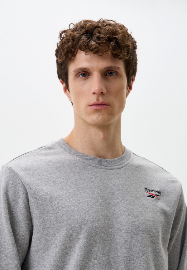 Reebok Свитшот - REEBOK IDENTITY SMALL LOGO FT CREW - фото 4
