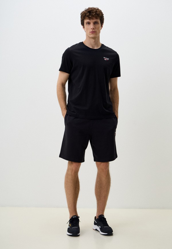 Reebok Шорты спортивные - REEBOK IDENTITY SMALL LOGO FT SHORT - фото 2