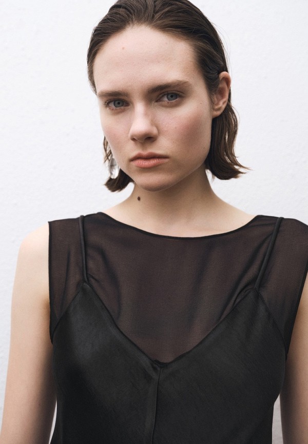 Mango Платье - OLIVE - фото 4