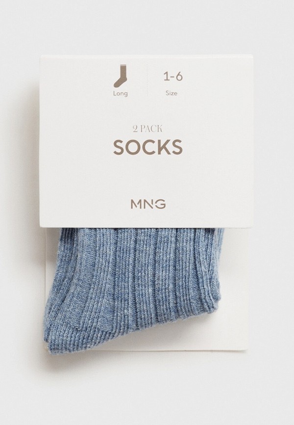Mango Kids Носки 2 пары - BLUE - фото 4