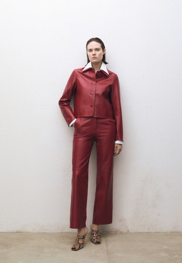 Mango Куртка кожаная - Lamoda Online Exclusive - фото 2