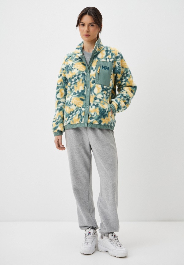 Helly Hansen Олимпийка - W IMPERIAL PRINTED PILE SNAP - фото 2