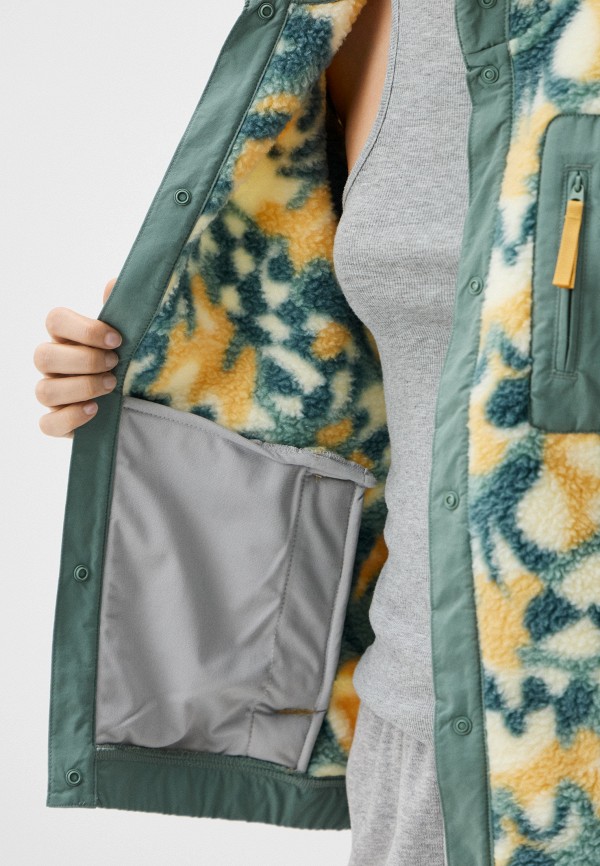 Helly Hansen Олимпийка - W IMPERIAL PRINTED PILE SNAP - фото 5