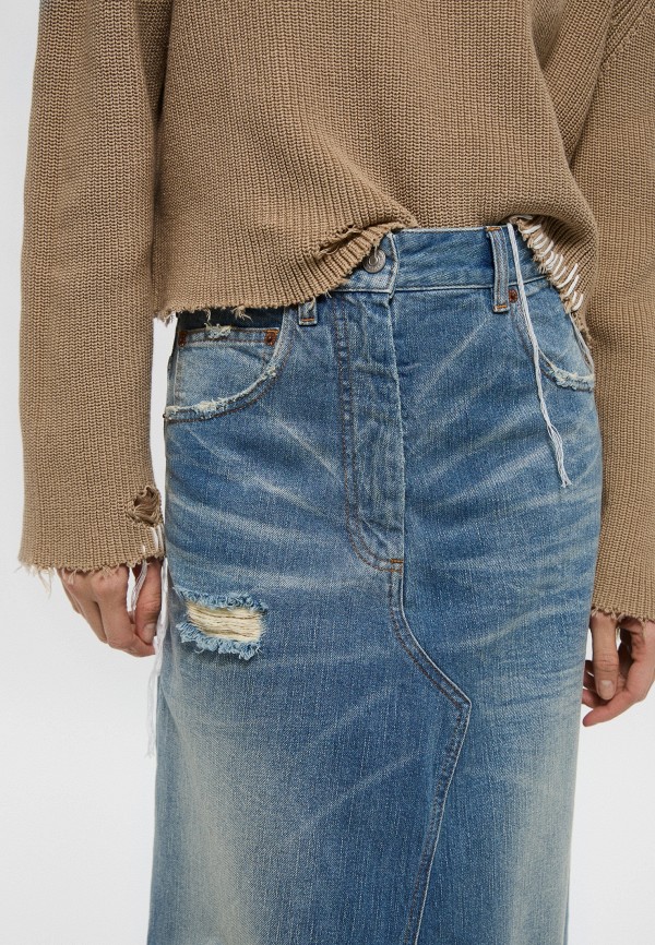 MM6 Maison Margiela Юбка джинсовая - фото 4