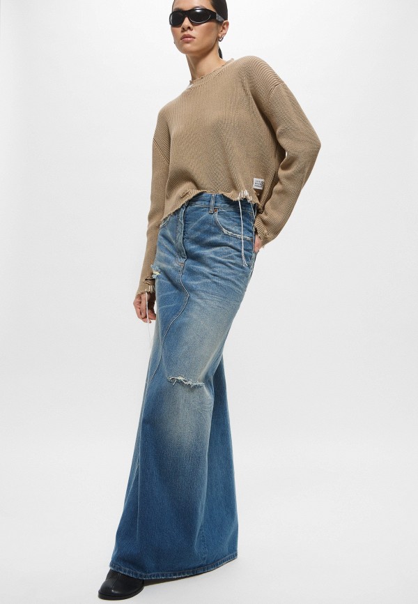 MM6 Maison Margiela Юбка джинсовая - фото 5