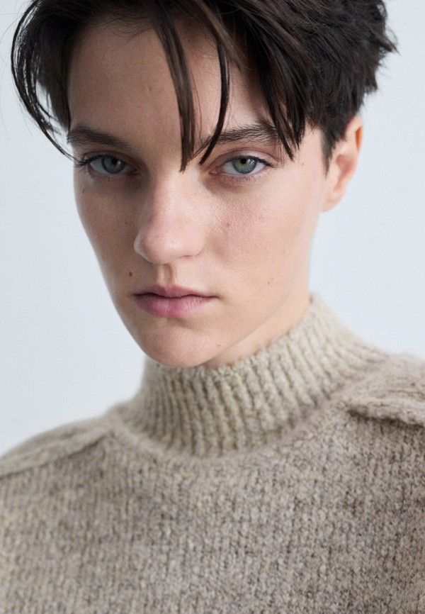 Mango Свитер - CREME - фото 4