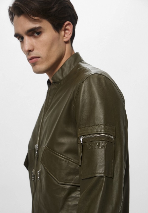 Ice Play Куртка кожаная - фото 4