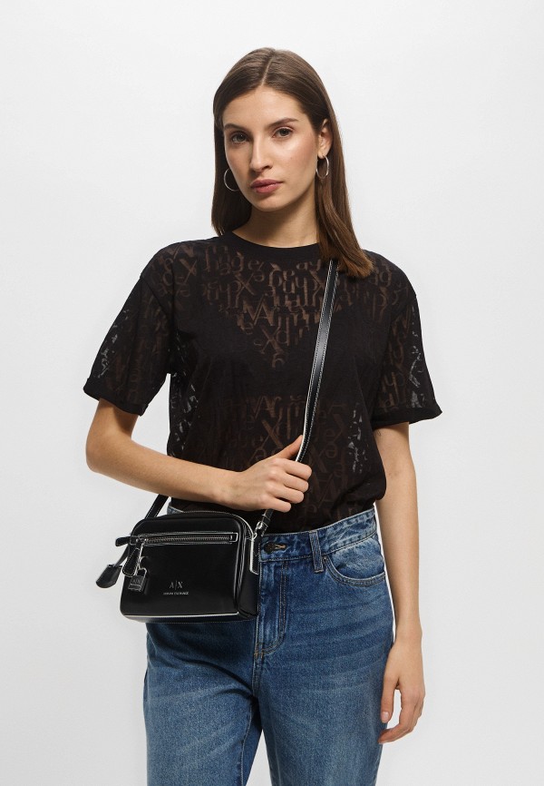 Armani Exchange Сумка и брелок - фото 5