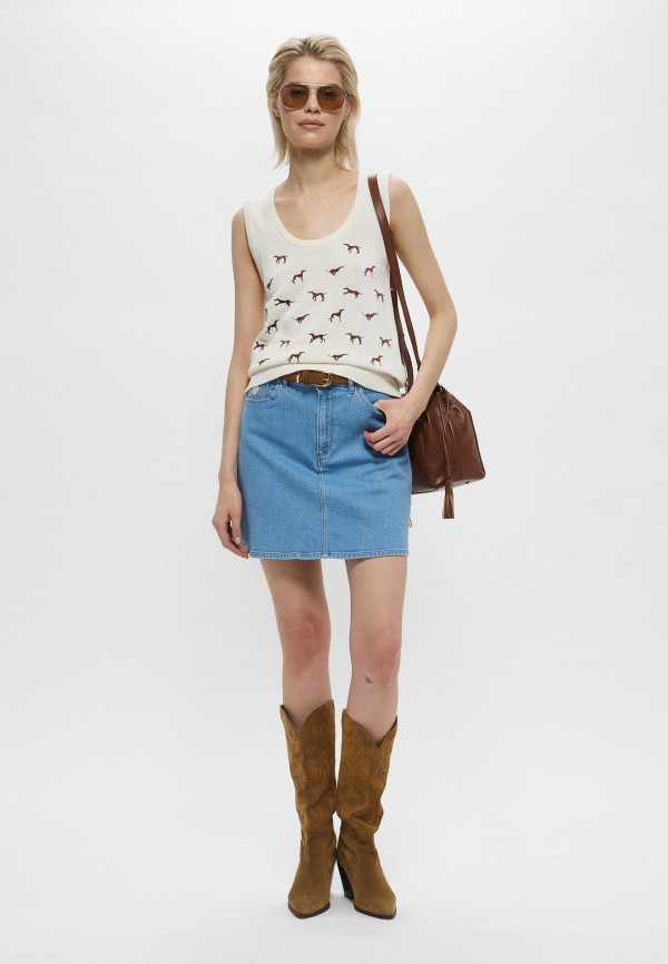 Trussardi Юбка джинсовая - фото 2