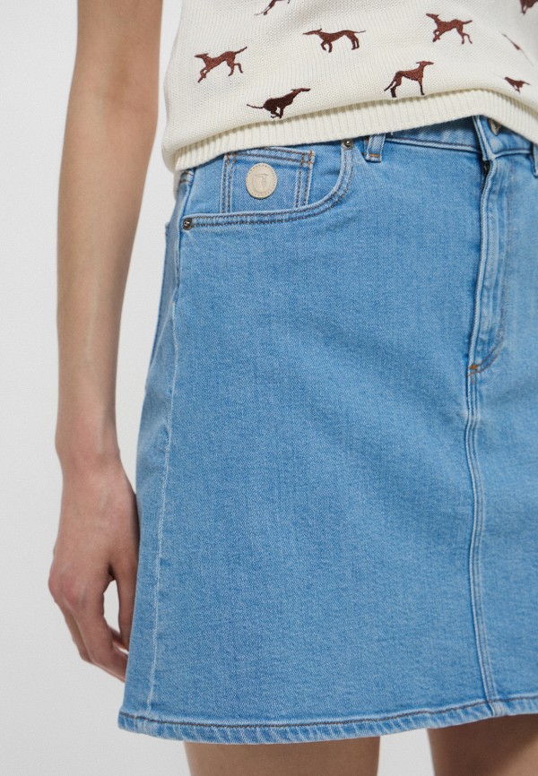 Trussardi Юбка джинсовая - фото 4