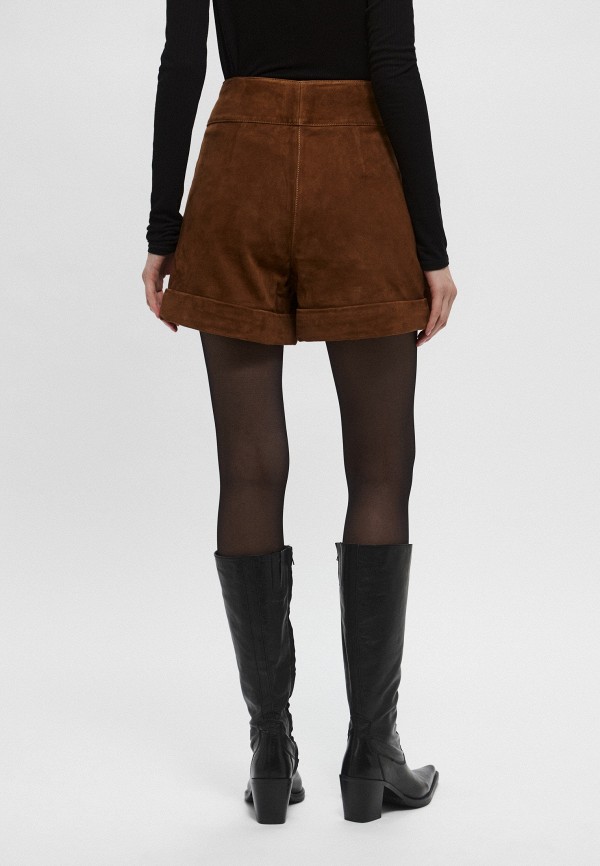 Trussardi Шорты кожаные - фото 3