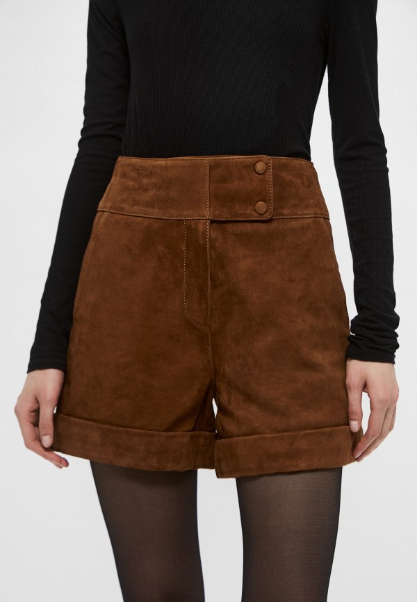 Trussardi Шорты кожаные - фото 4