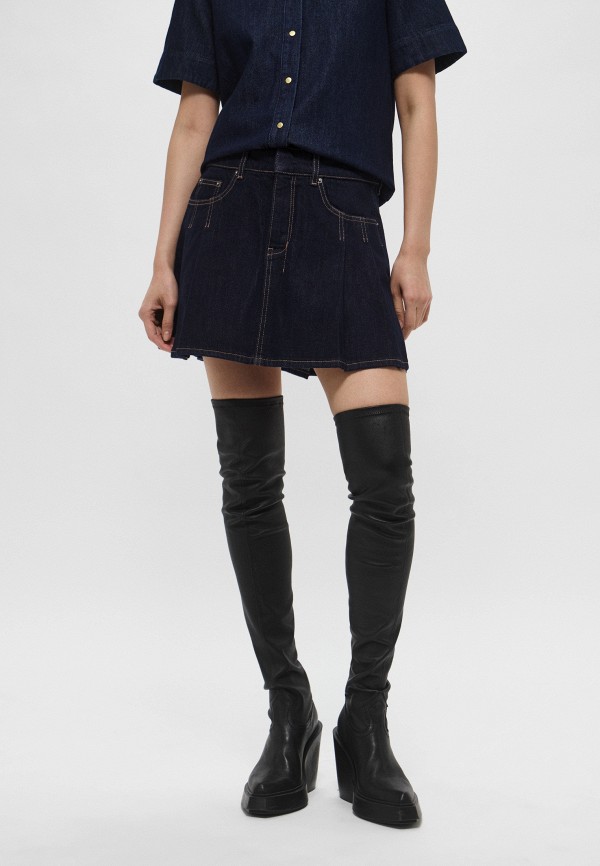 Ksubi Юбка джинсовая - фото 1