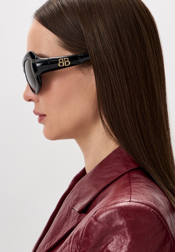 Balenciaga Очки солнцезащитные - BB0353S 001 - фото 6