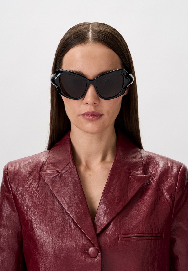 Balenciaga Очки солнцезащитные - BB0353S 001 - фото 5