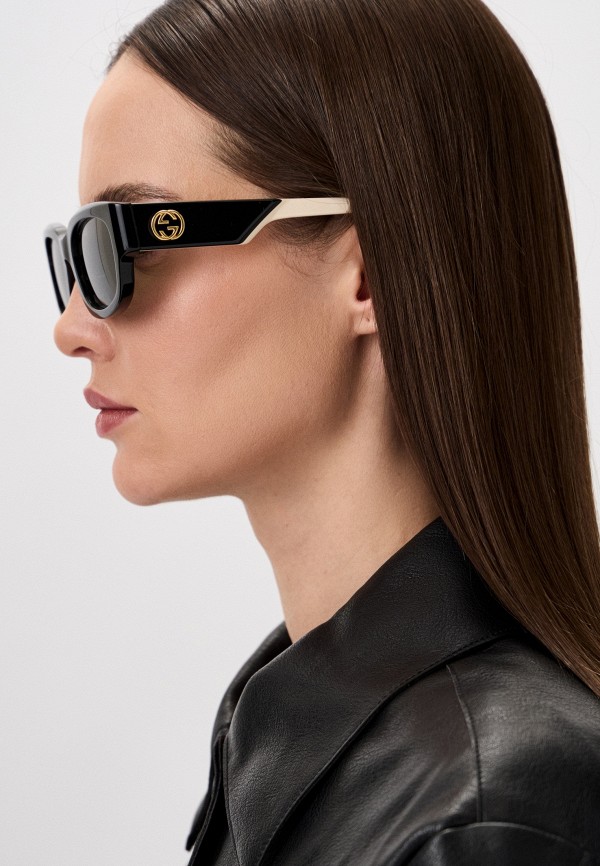 Gucci Очки солнцезащитные - GG1667SK 001 - фото 6
