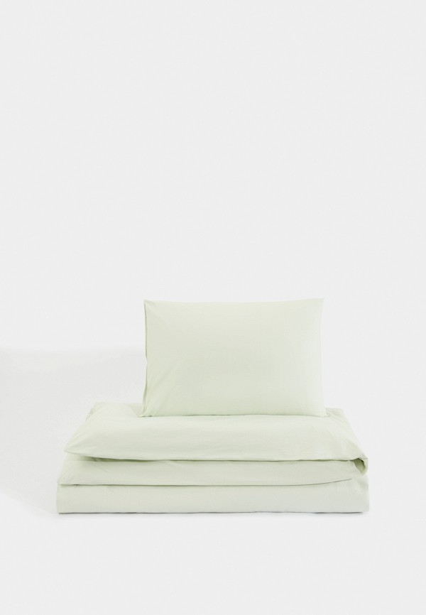 Lamoda Home Постельное белье 1,5-спальное - Перкаль, без простыни - фото 1