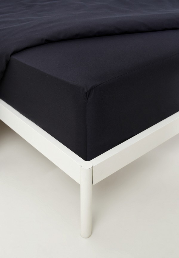 Lamoda Home Простыня 1,5-спальная - 140х200х25 см - фото 2