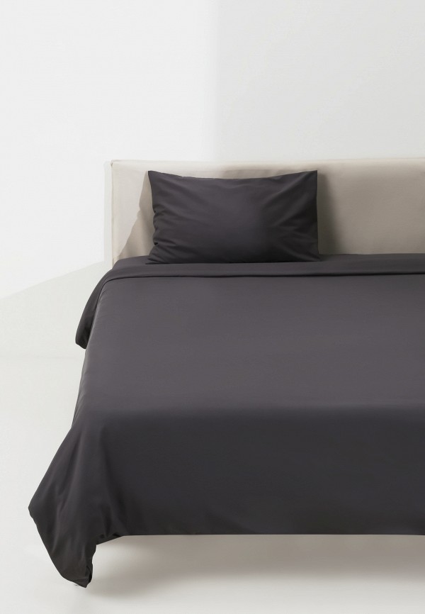 Lamoda Home Постельное белье 1,5-спальное - Сатин, без простыни - фото 2