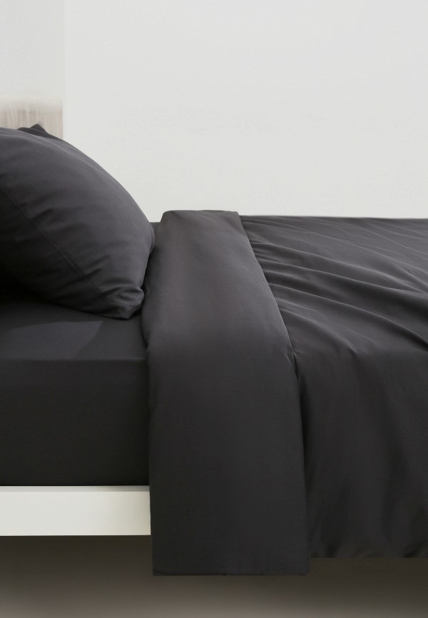 Lamoda Home Постельное белье 1,5-спальное - Сатин, без простыни - фото 3