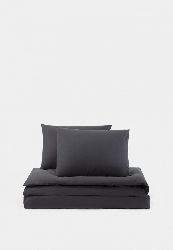 Lamoda Home Постельное белье 2-спальное - Сатин, без простыни - фото 1