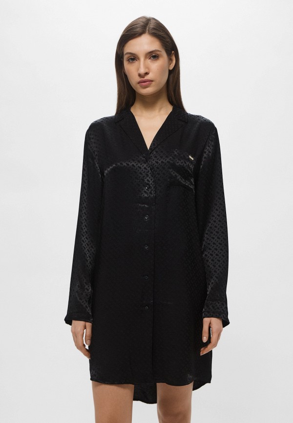 Boss Рубашка домашняя - Monogram_Sleep Shirt - фото 2