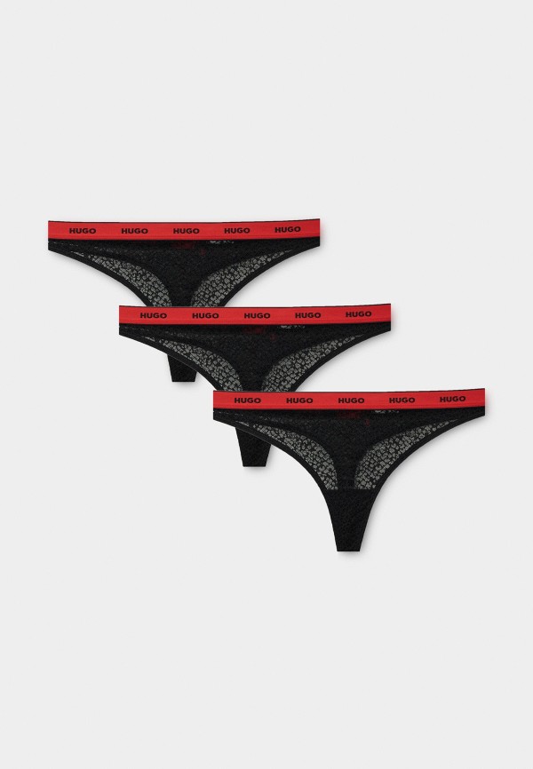 Hugo Трусы 3 шт. - TRIPLE THONG LACE - фото 1