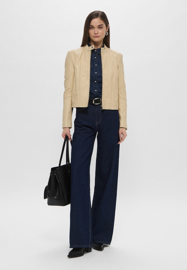 Boss Куртка кожаная - C_Saleste - фото 2