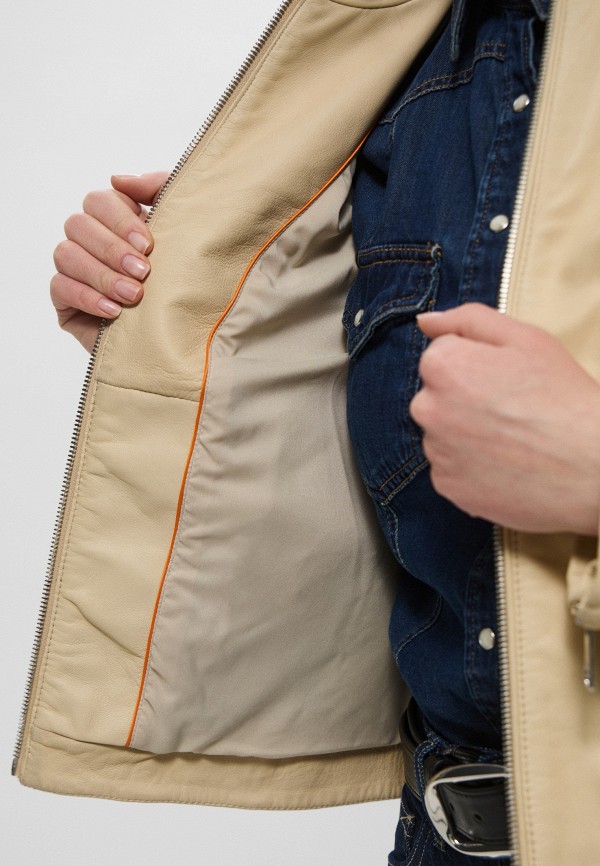 Boss Куртка кожаная - C_Saleste - фото 5